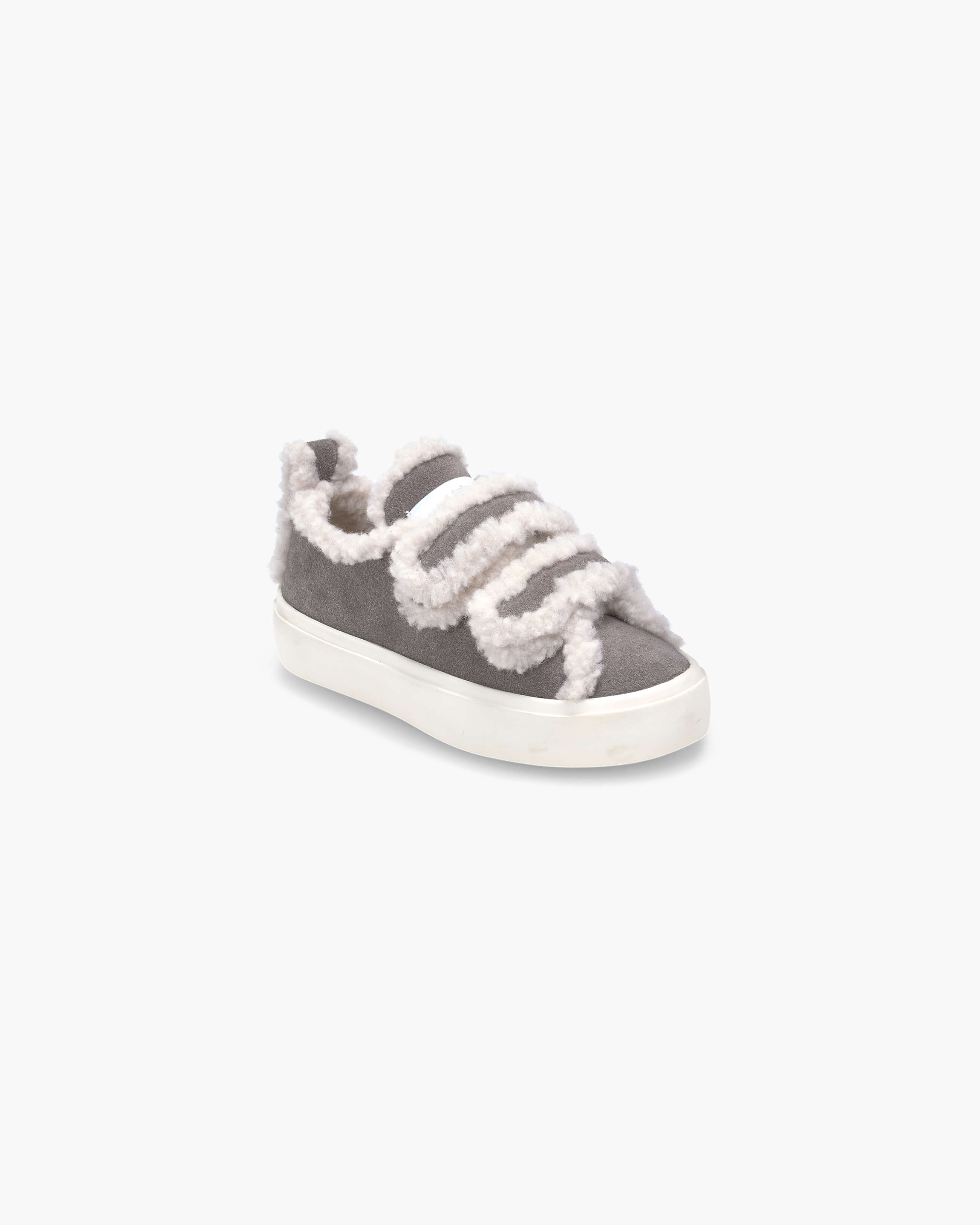 Shearling Low Velcro Kids