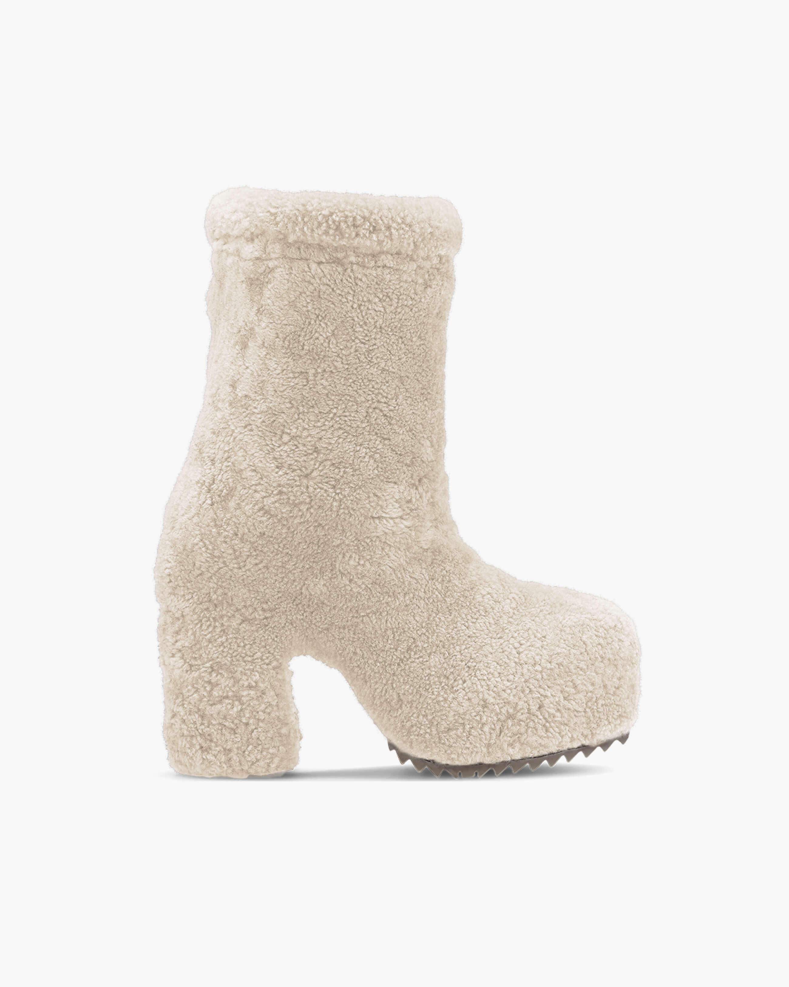 Shearling Heel