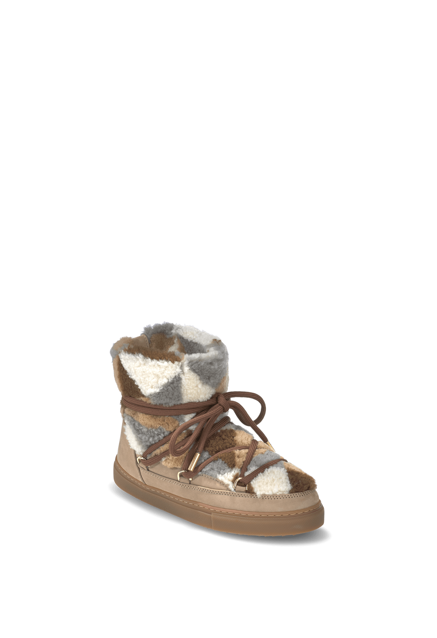 Shearling Patchwork