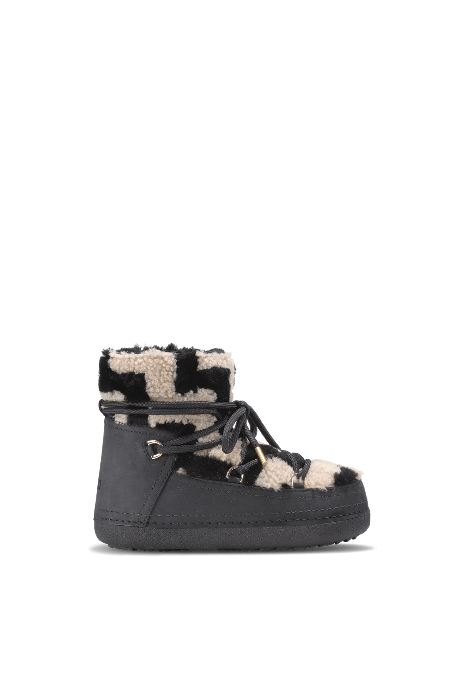 Shearling Zigzag Boot