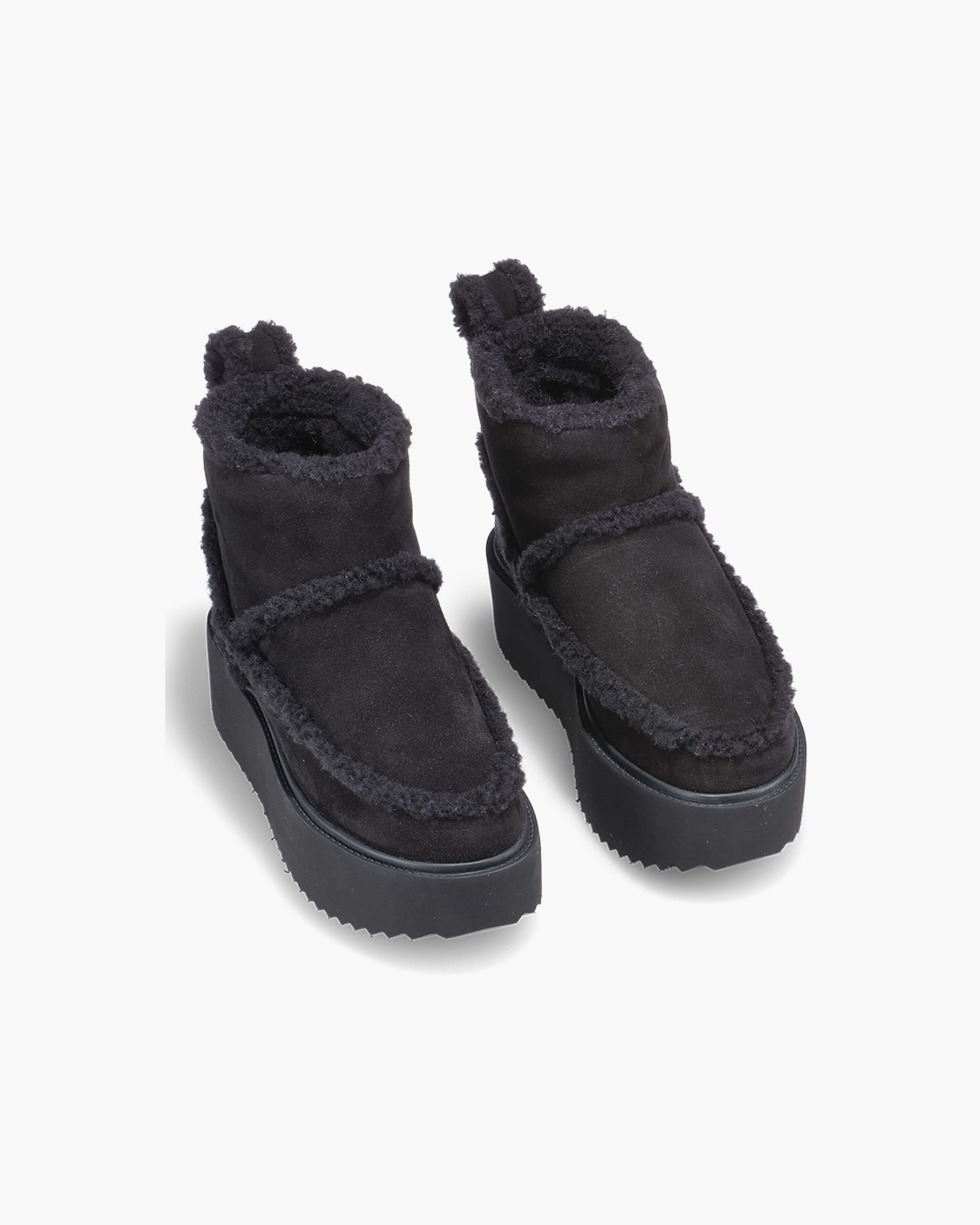 INUIKII x COCCINELLE Classic Low Shearling