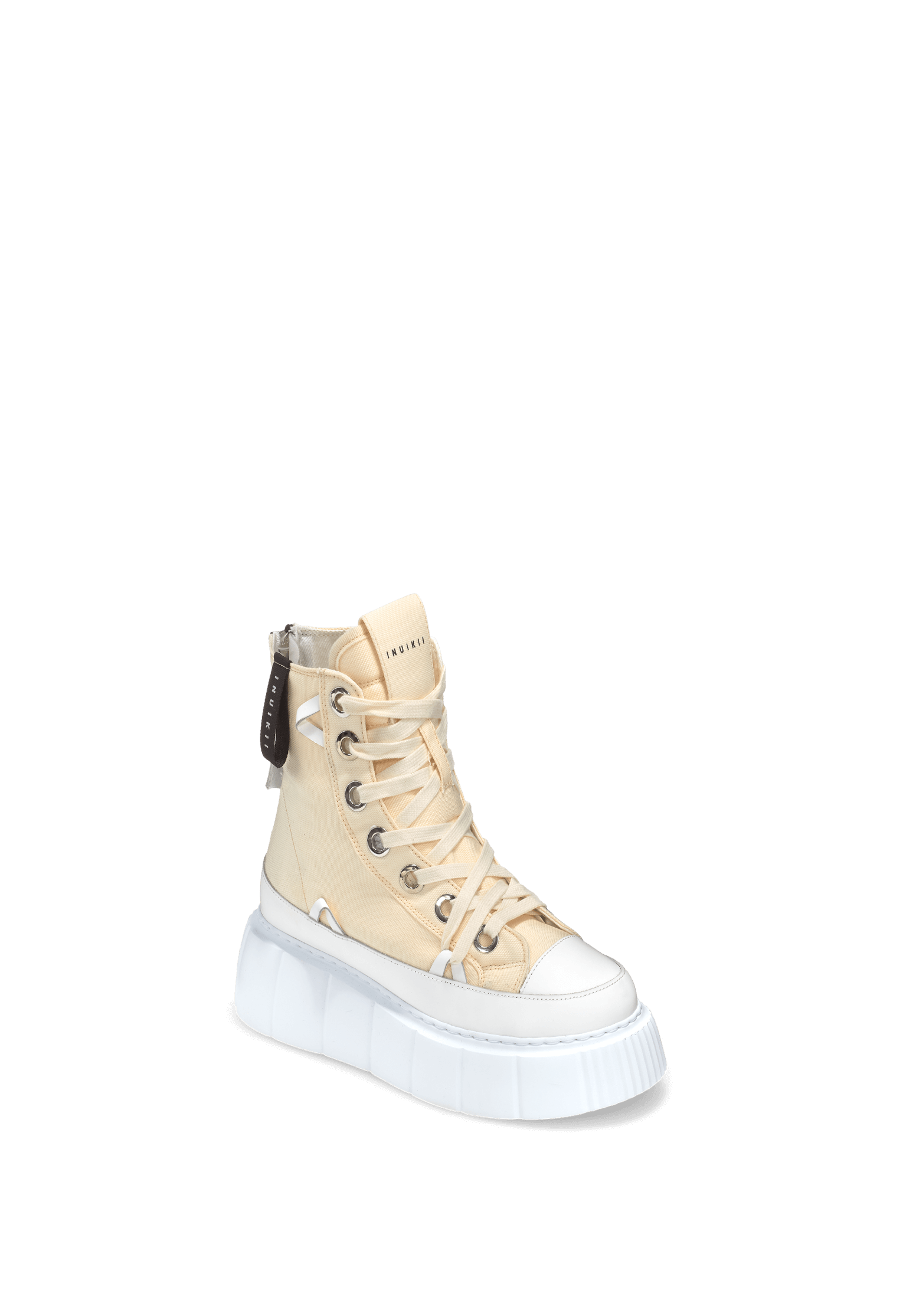 INUIKII Matilda Frayed Denim Sneakers for Women