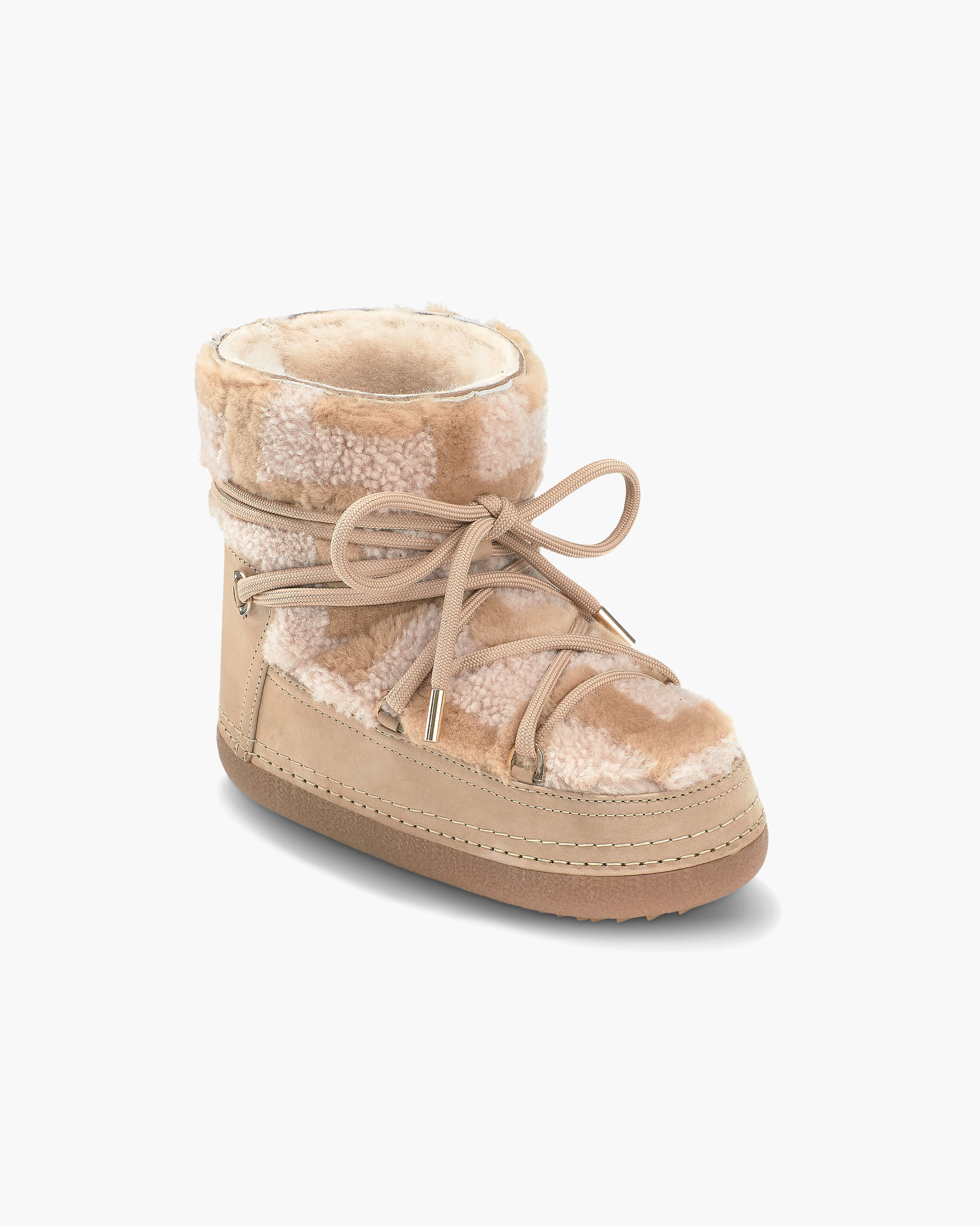 INUIKII Boot Shearling Zig Zag