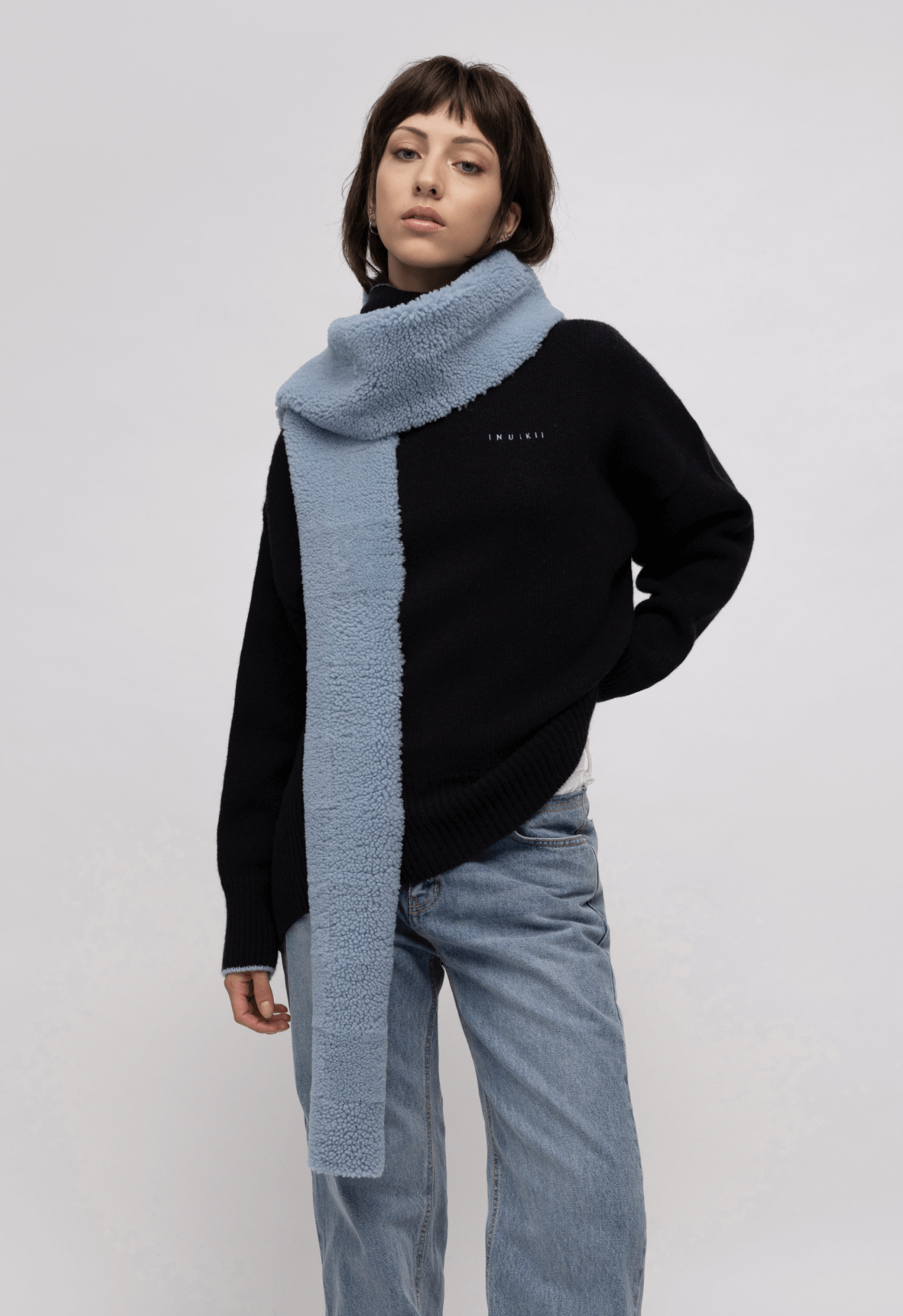 Patchwork Plain Scarf