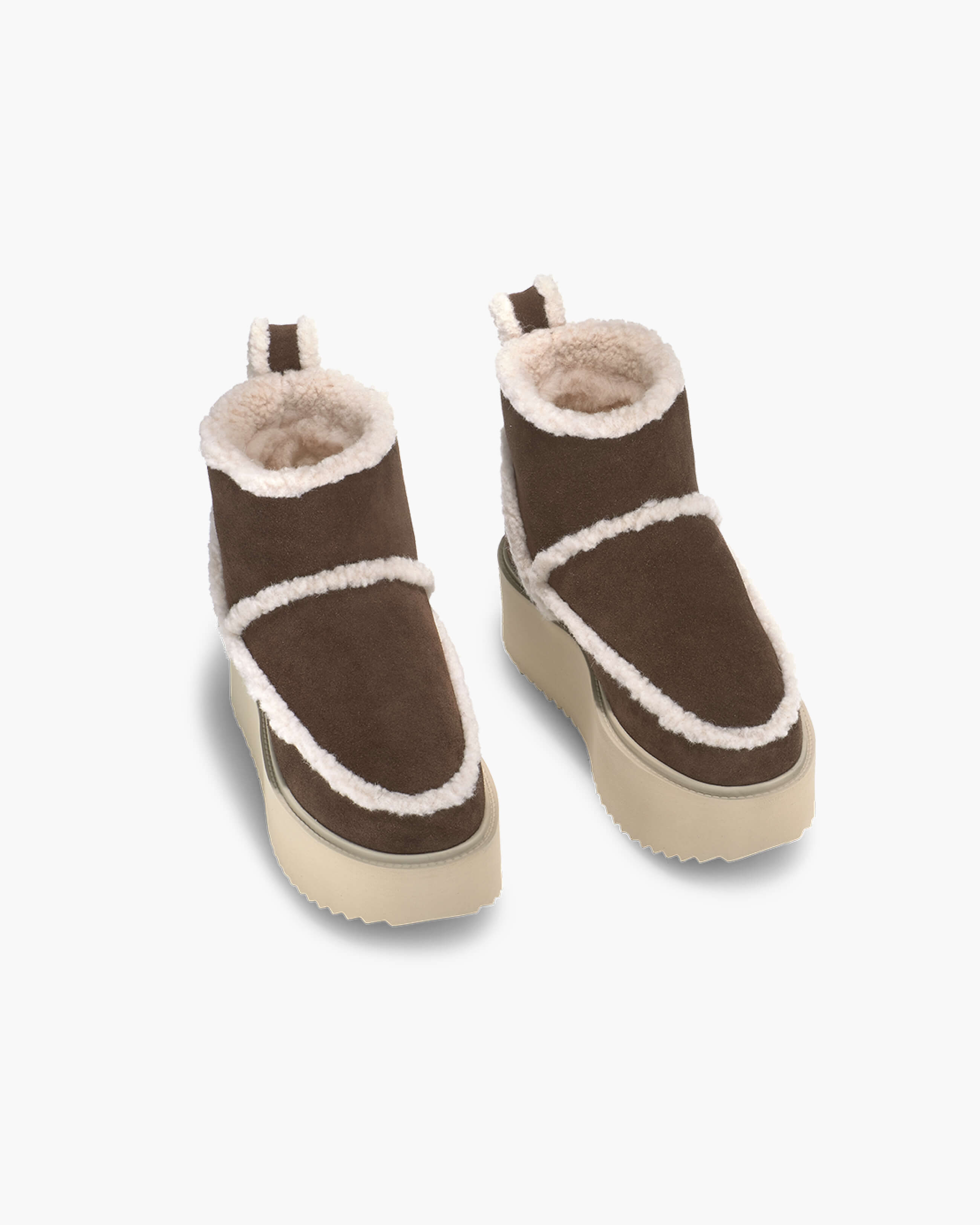 COCCINELLE x INUIKII Classic Low Shearling