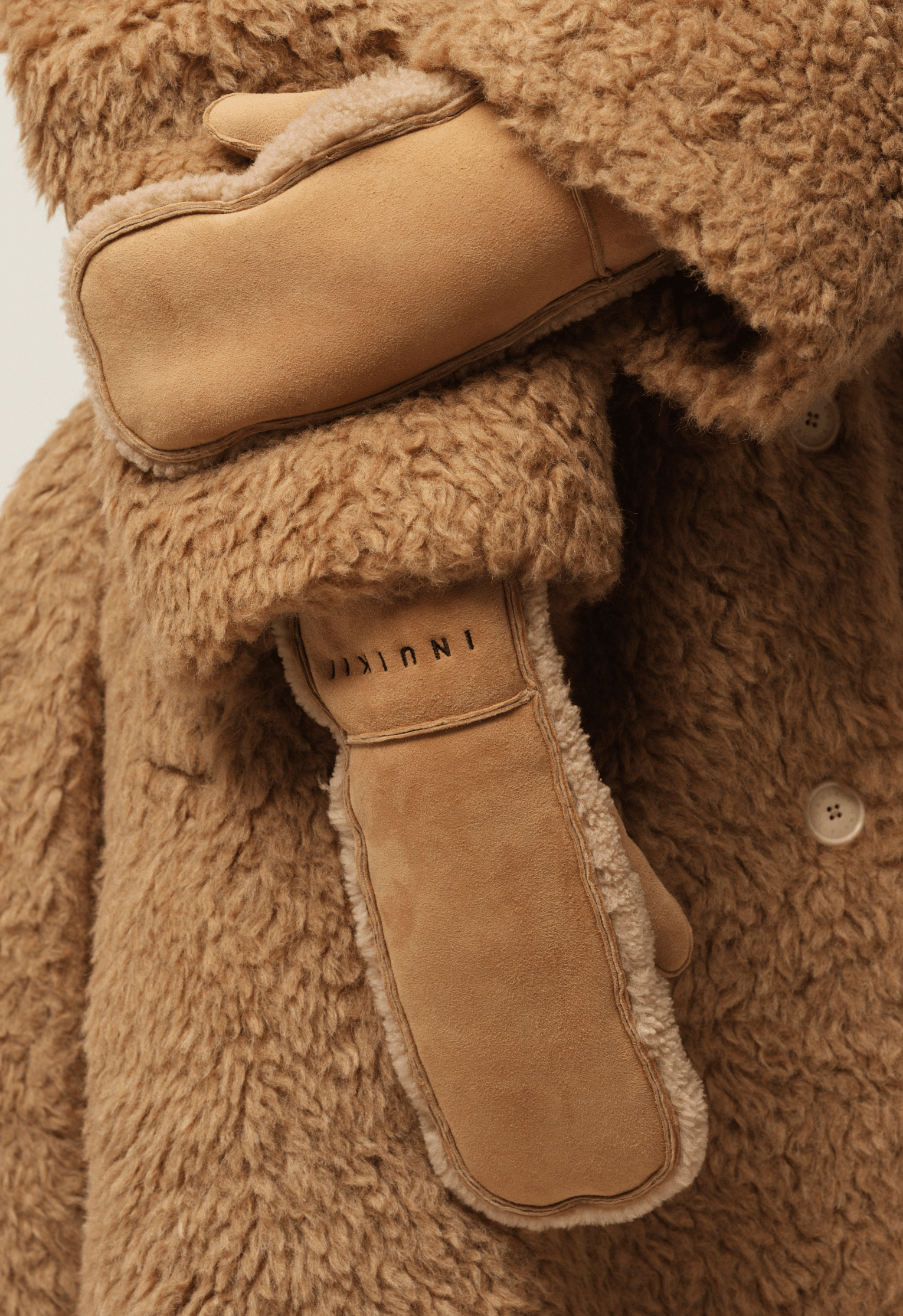 Shearling Fäustlinge