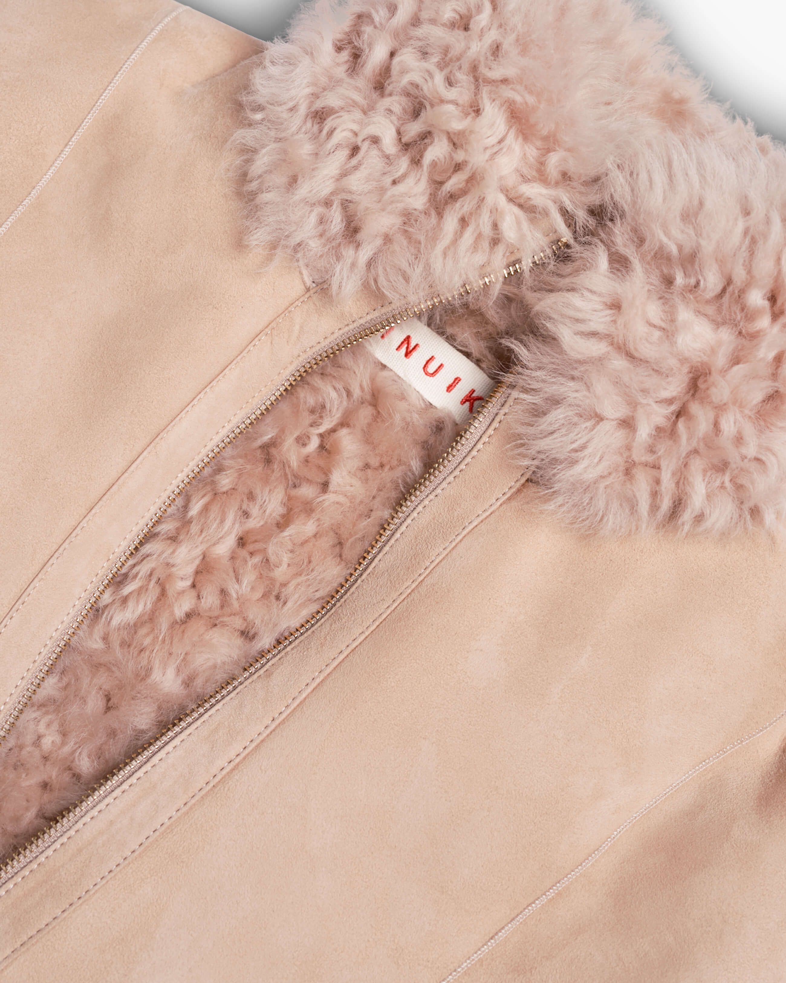 INUIKII Shearling Coat