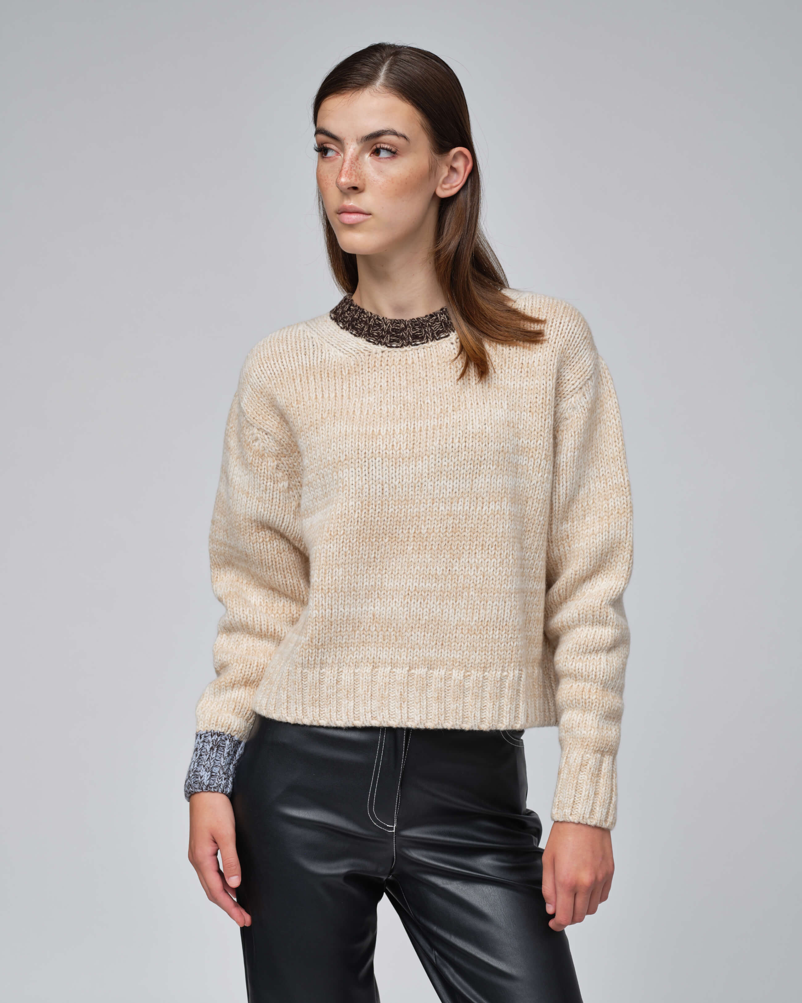 Relaxed Knit Pullover