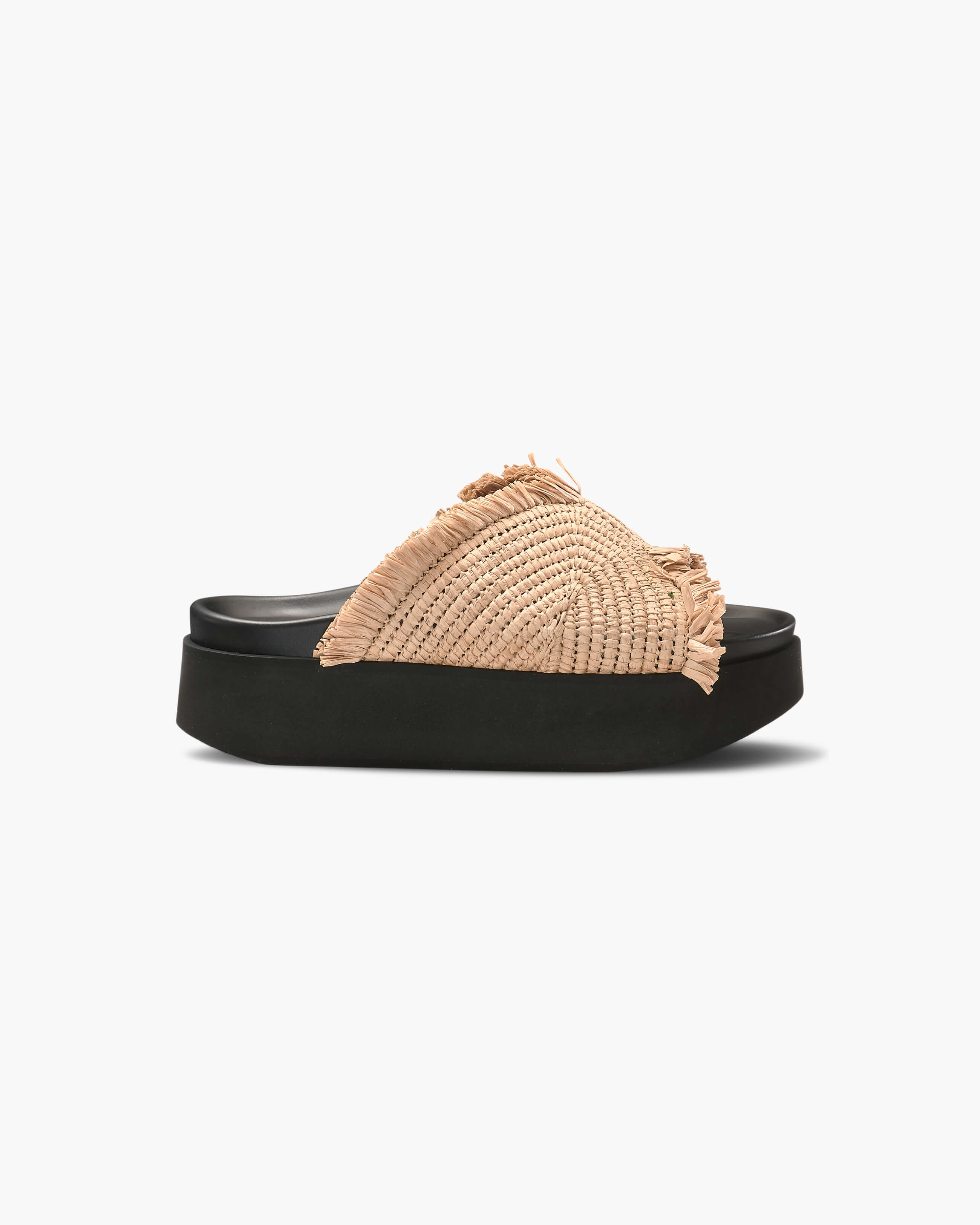 Platform Raffia Moon