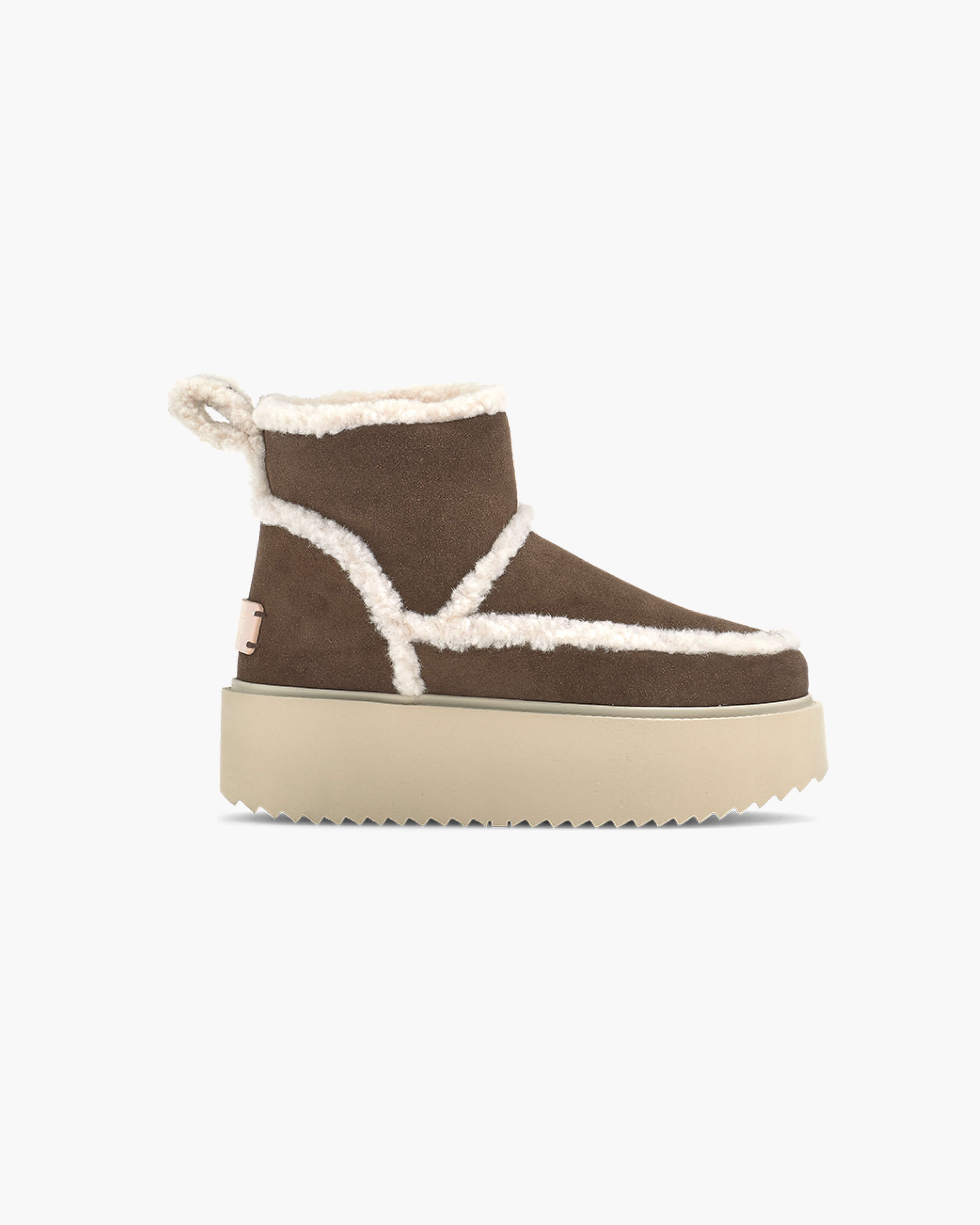 INUIKII x COCCINELLE Classic Low Shearling