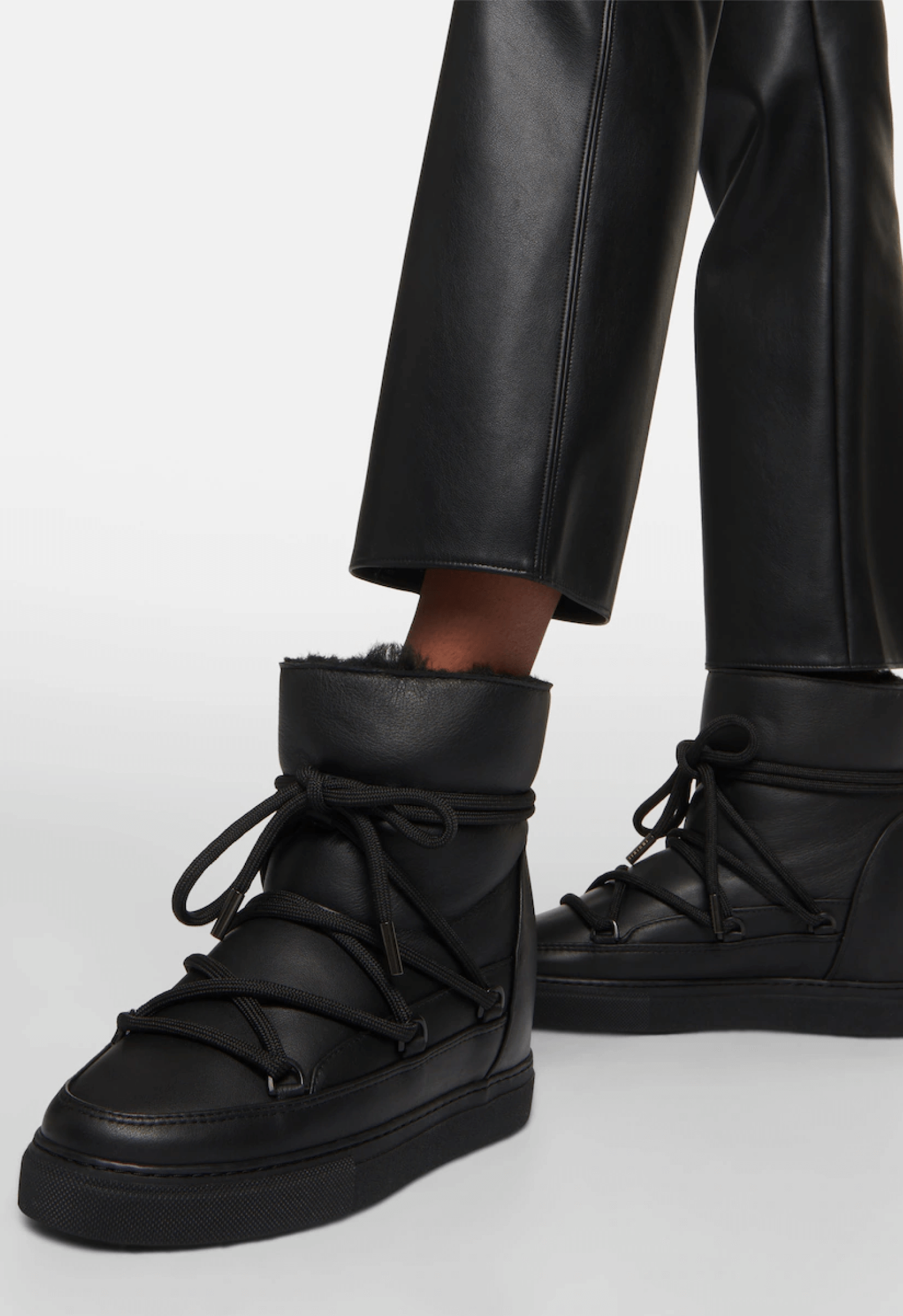 Full Leather Wedge