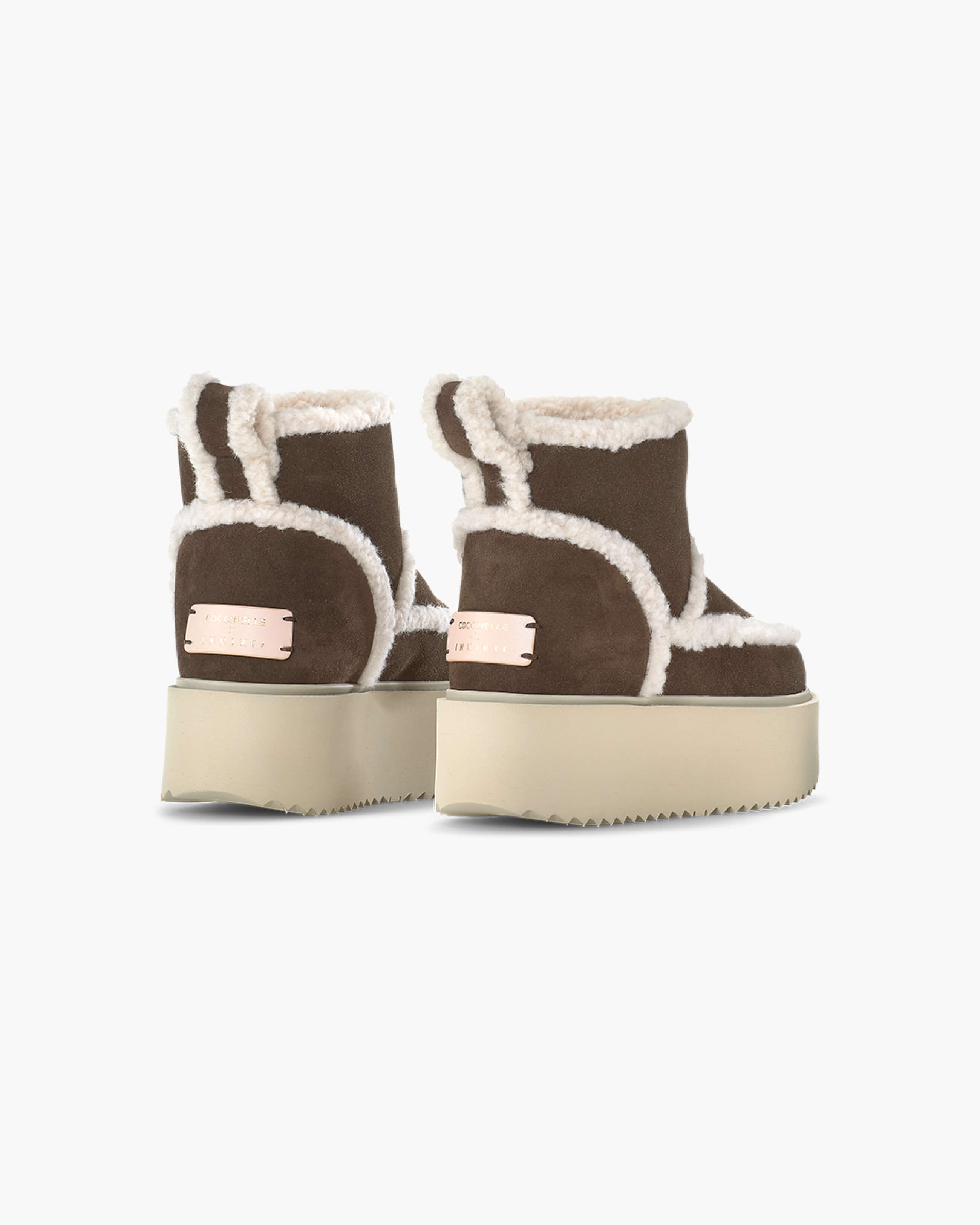 INUIKII x COCCINELLE Classic Low Shearling