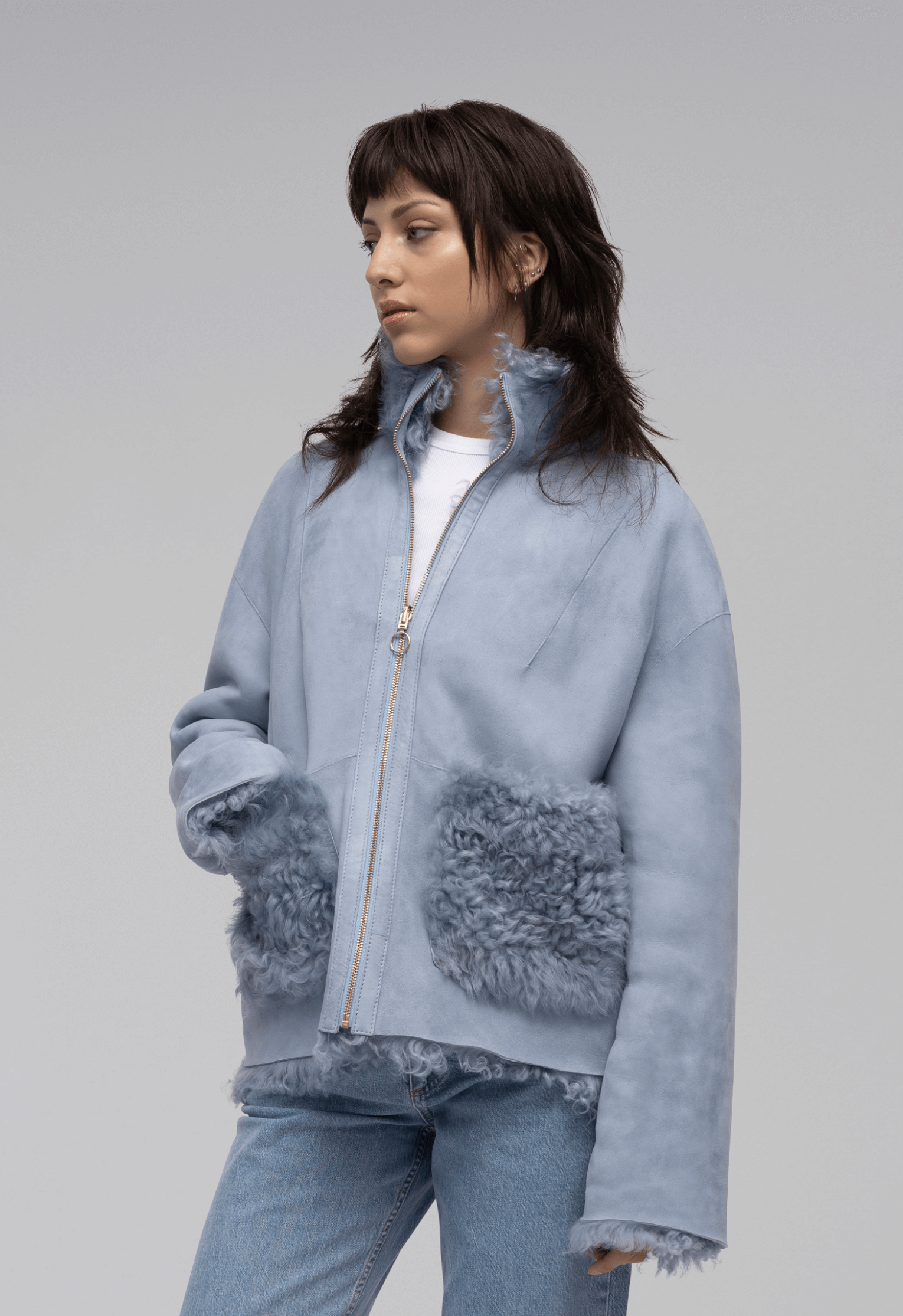 INUIKII Shearling Jacke