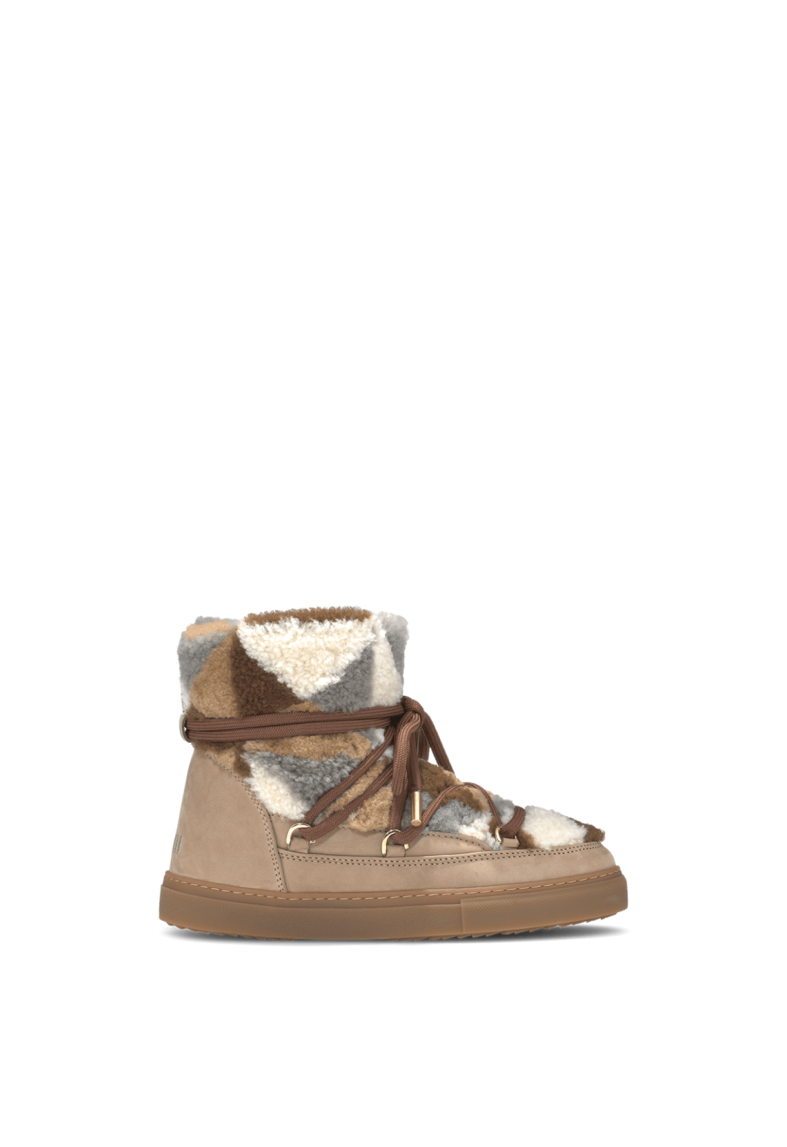 Shearling Patchwork
