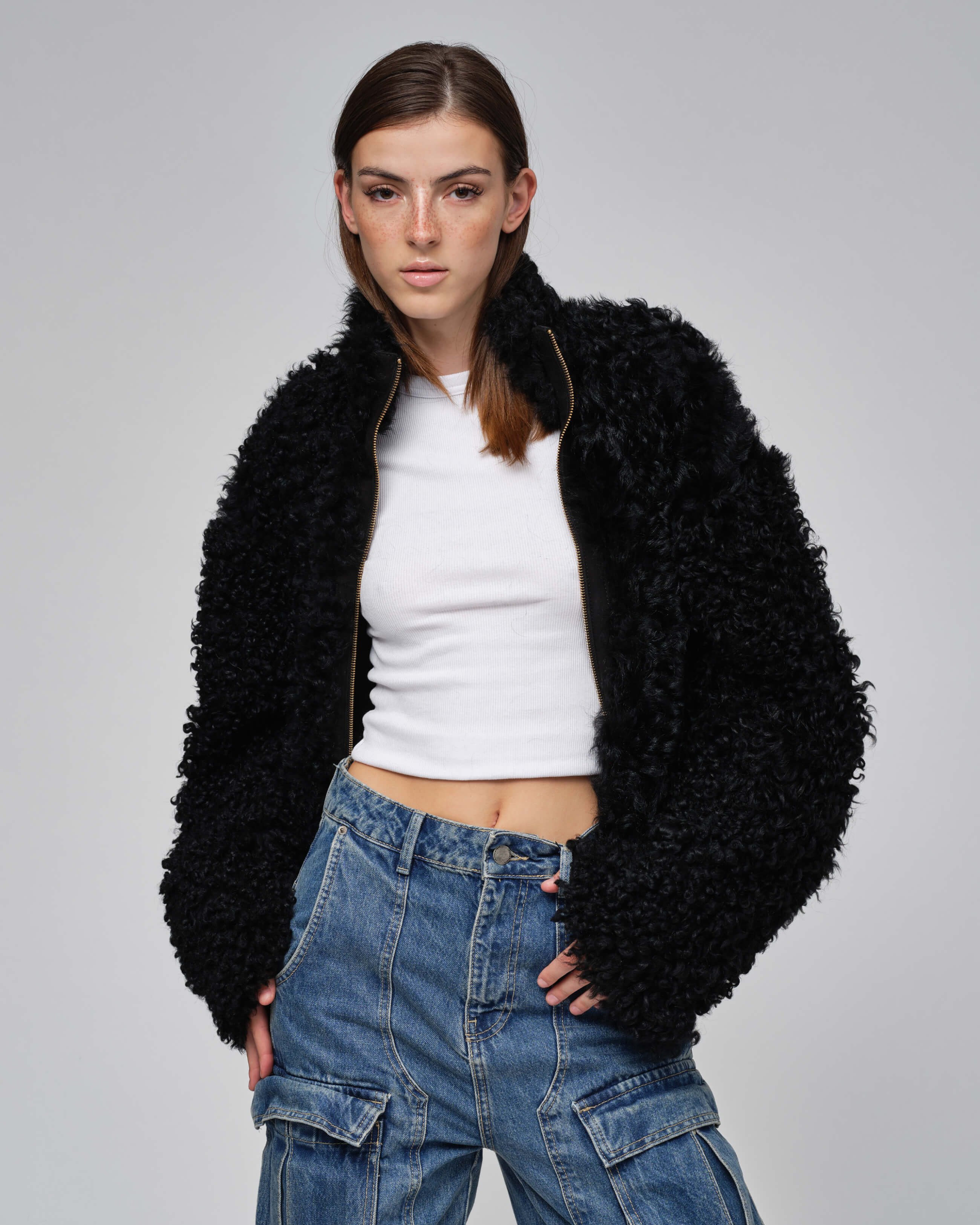 INUIKII Shearling Jacket