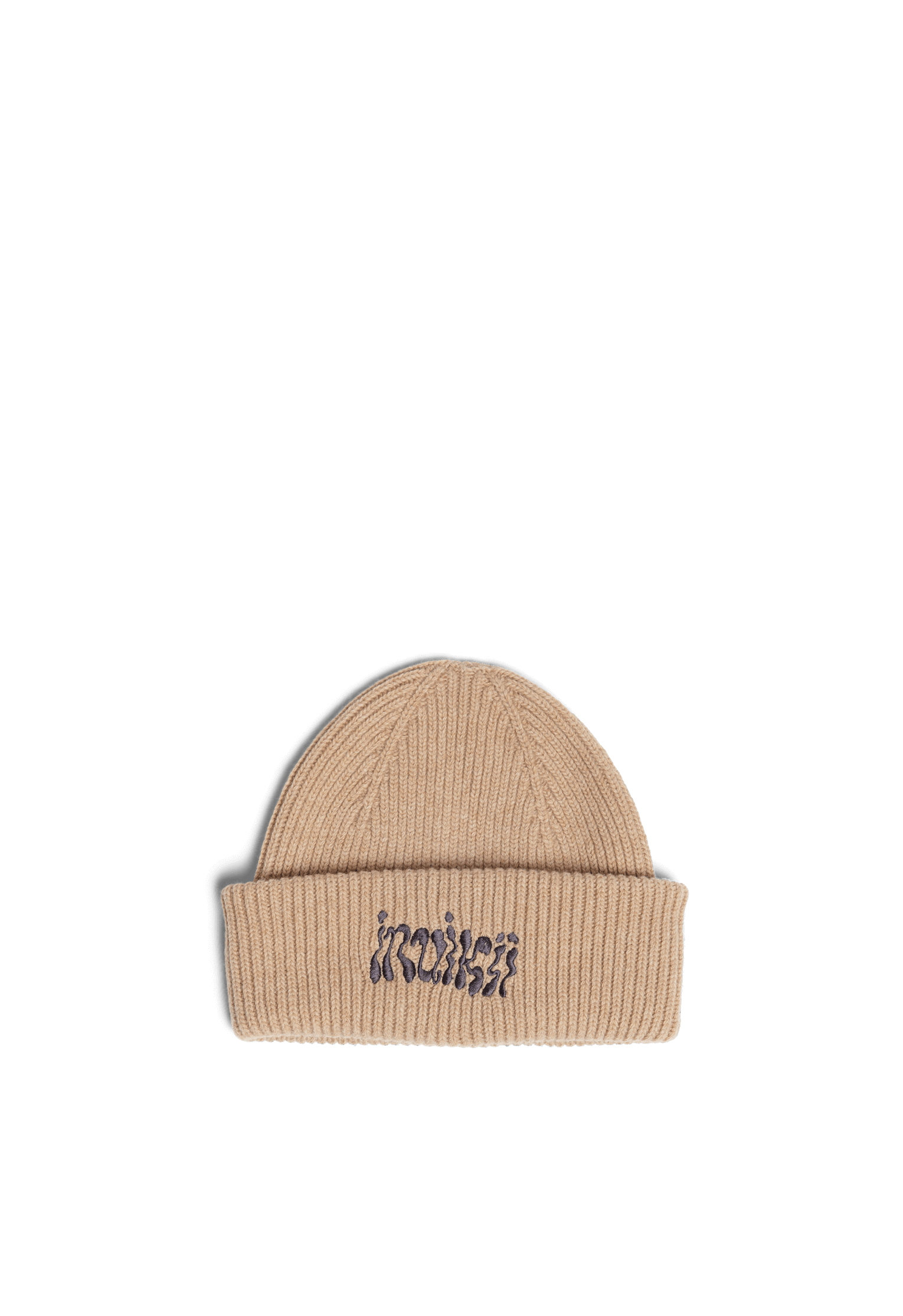 Ribbed Wool Beanie