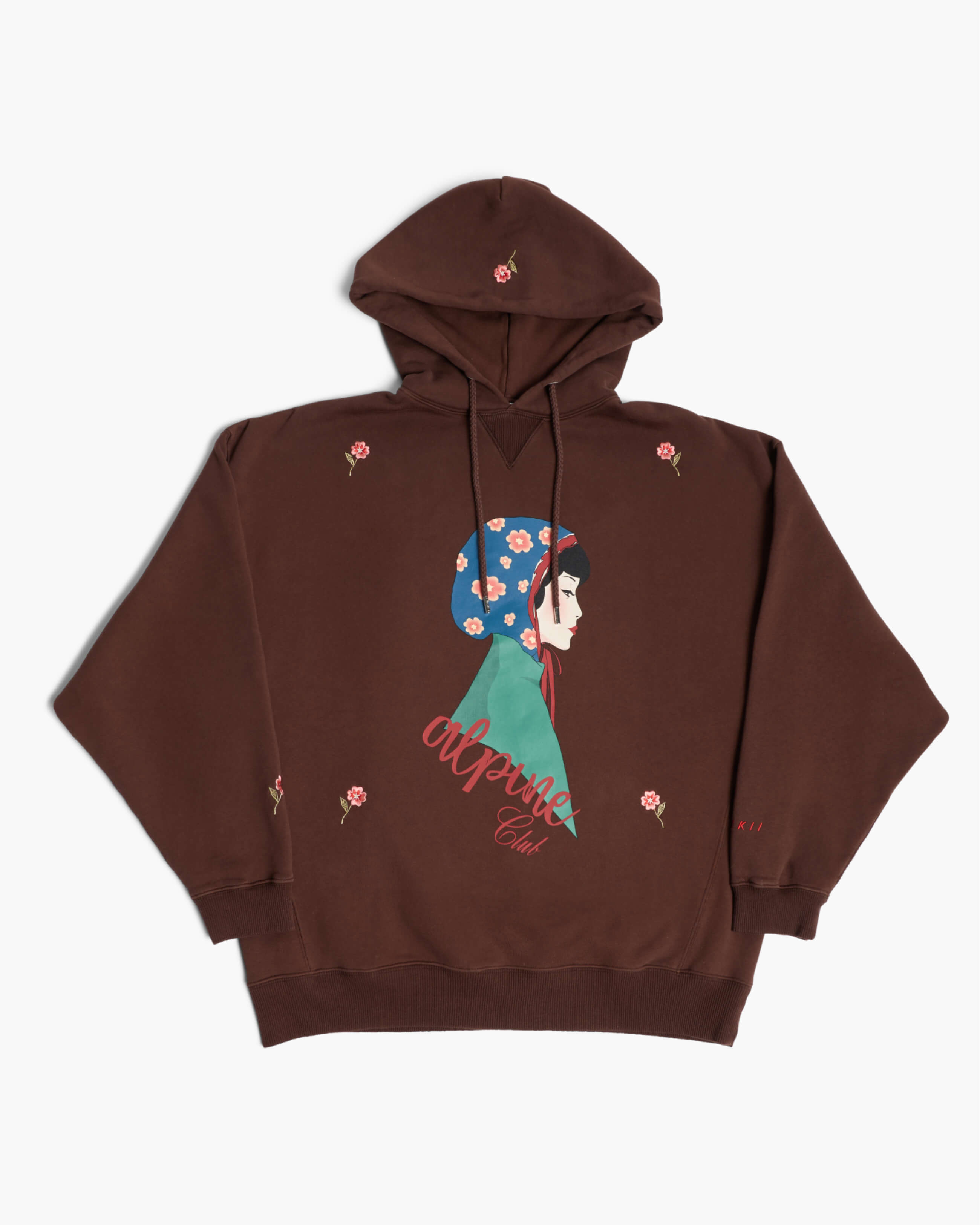Oversized Embroidered Hoodie